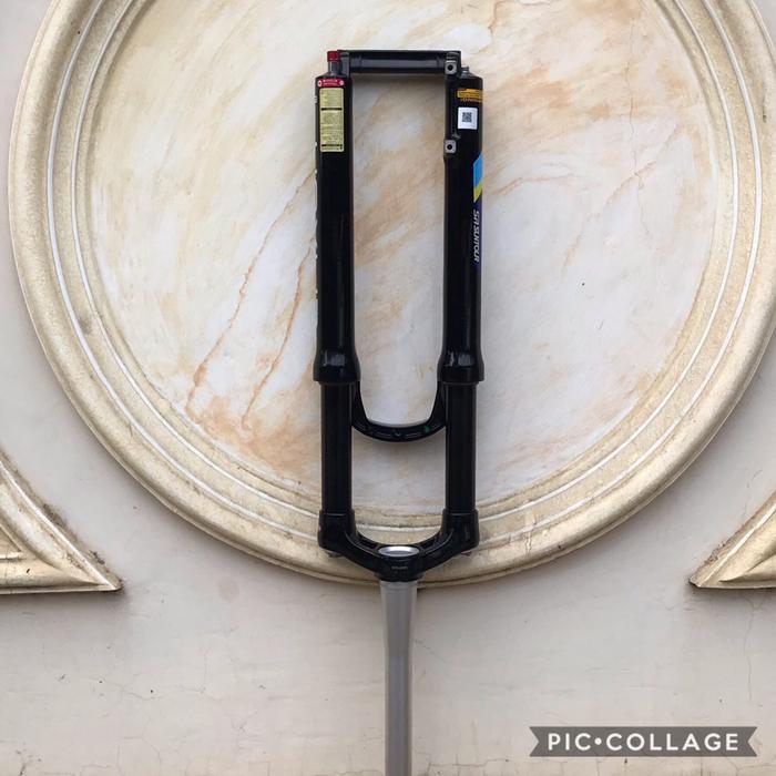 Baru Fork Suntour Epixon 27.5 Qr Tapper Glossy Black