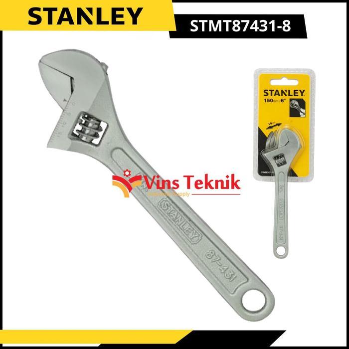 STANLEY STMT87431-8 Kunci Inggris Adjustable Wrench 6 Inch STMT 87431