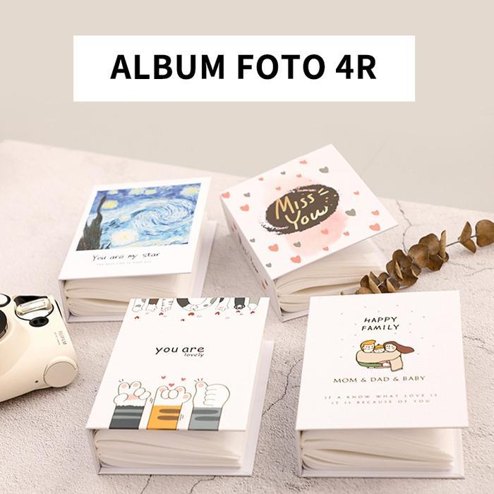 SALE  album foto 4R/photo album 100 Slot/buku album foto/Starlight Album Foto Keluarga 4R