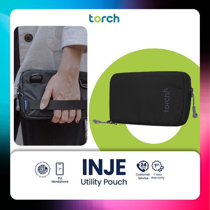 Torch Sling Bag Cluth Utility Pouch - Tas Selempang Dompet Hp Inje Pria - Ridge Outfitters