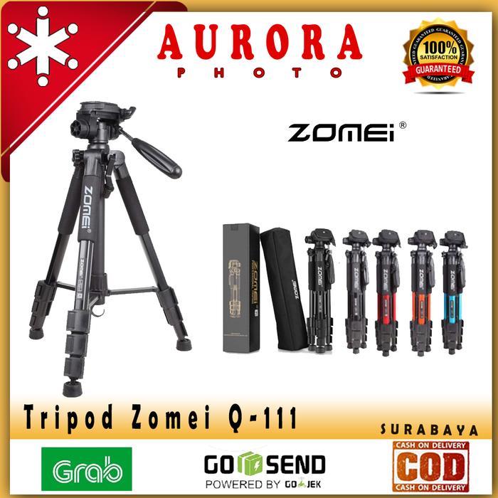 TRIPOD ZOMEI Q 111 / Q111 PROFESSIONAL PORTABLE KAMERA DSLR TRIPOT