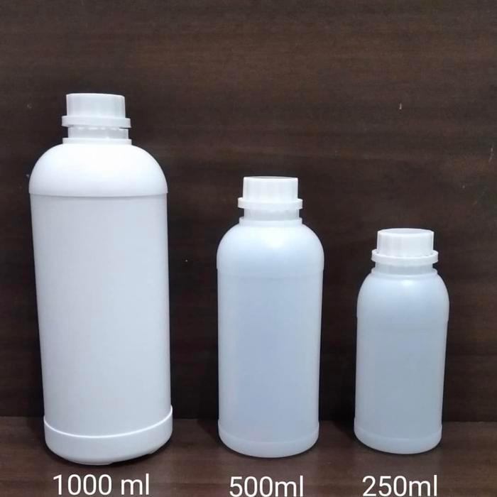 NEW Botol agro 1 liter / botol labor 1 liter / botol plastik hdpe 1 liter