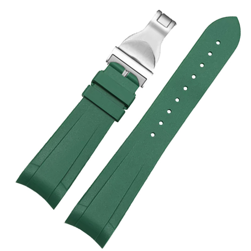 For Tudor Black Bay Rubber Watch Band 22mm - Panda, Black Bay 58, Bronze, S&G, Red/Blue Bezel,