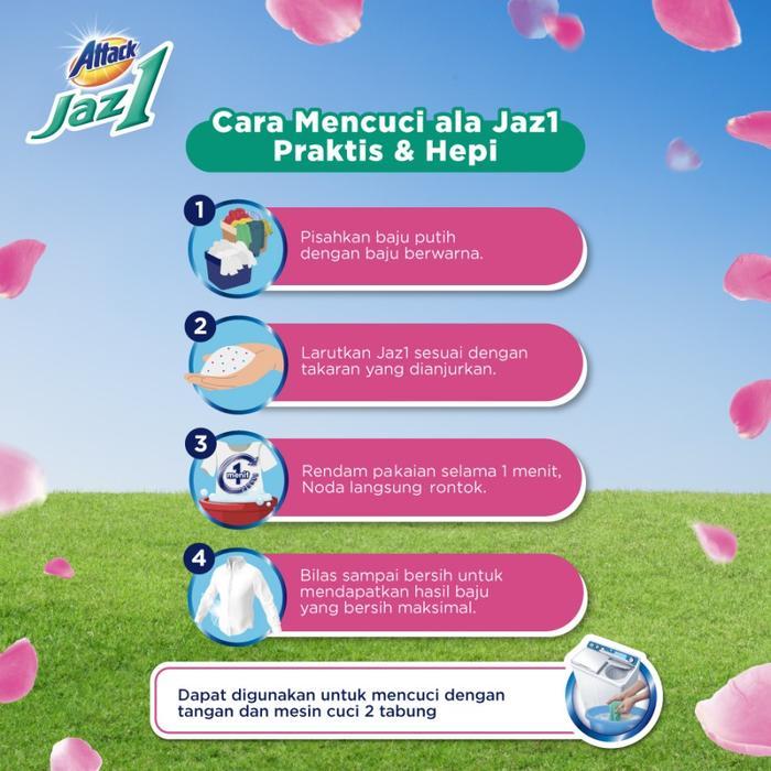 Attack Jaz1 Twinpack - Deterjen Bubuk Sabun Cuci Baju