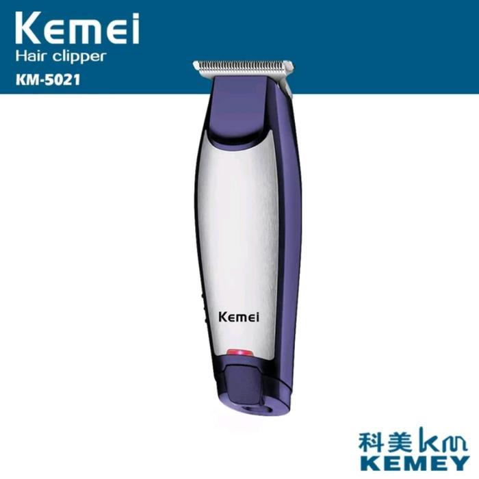 Alat Cukur Rambut Praktis Baterai Charging Kemei Hair Clipper Terlaris