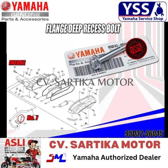BUAT INTAKE MIO GEAR 95D32-06045 OK.