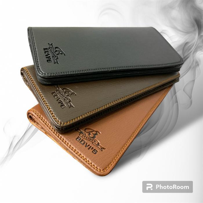 Dompet Pria Panjang Original Bovis Model Terbaru Kekinian Keren Anak Muda Harga Murah Bahan Premium
