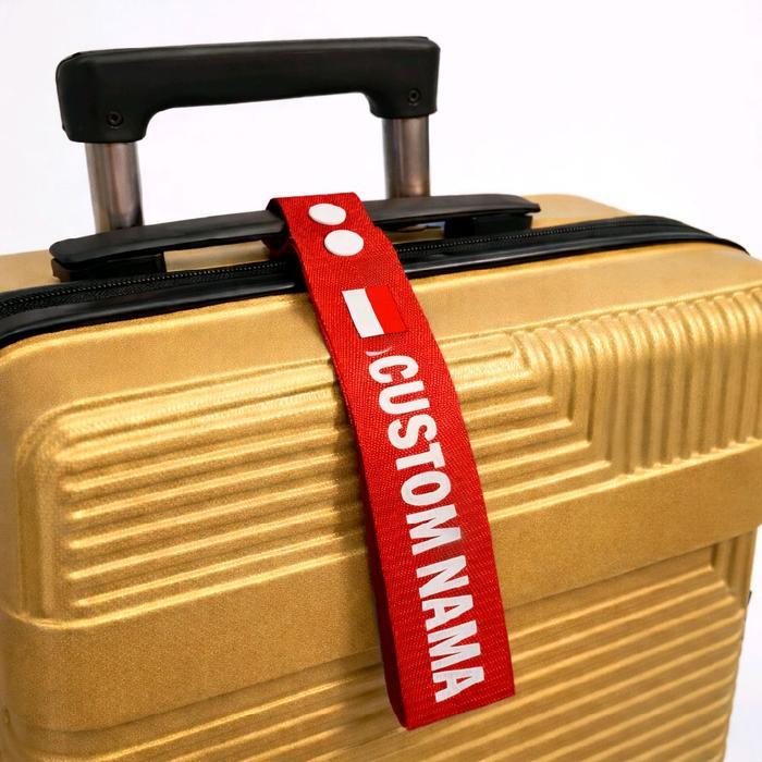 Penanda Koper Custom Nama Cocok Umrah & Travel Terlaris