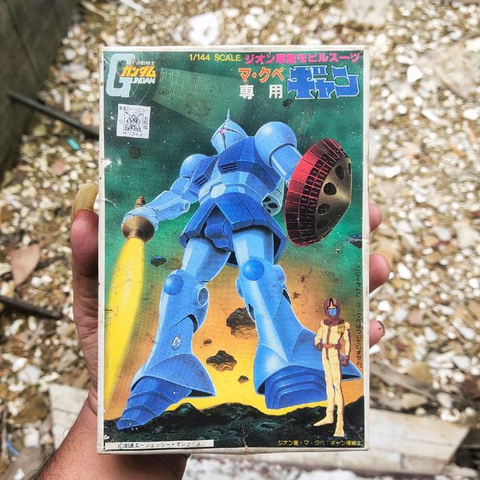 HOT SALE VINTAGE MODEL KIT GUNDAM ORI BANDAI MS - 15 GYAN TERMURAH