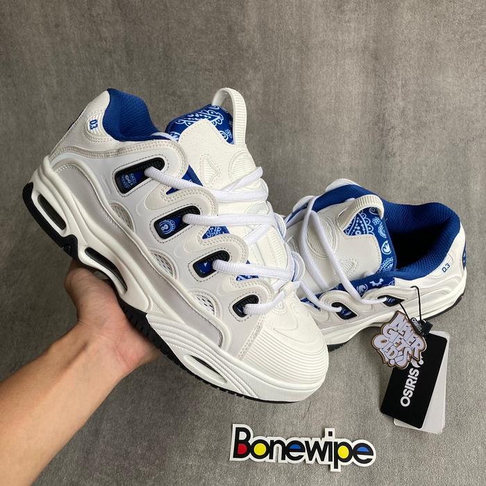 Skate Shoes OSIRIS D3 White / Navy West Coast