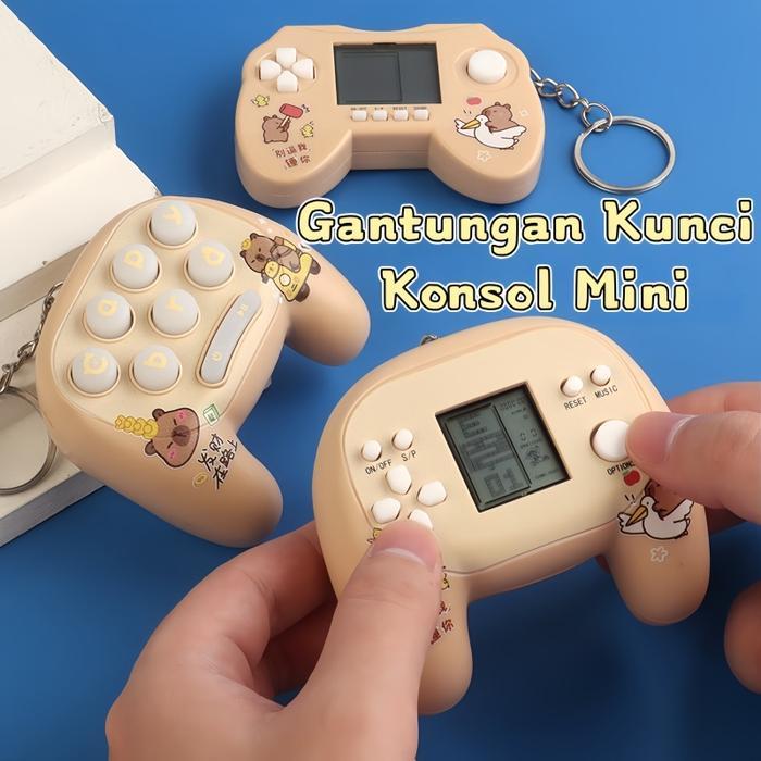 ready Gantungan Kunci Konsol Game Capybara / Gantungan Kunci Konsol Mini Konsol Game Portable Tangan