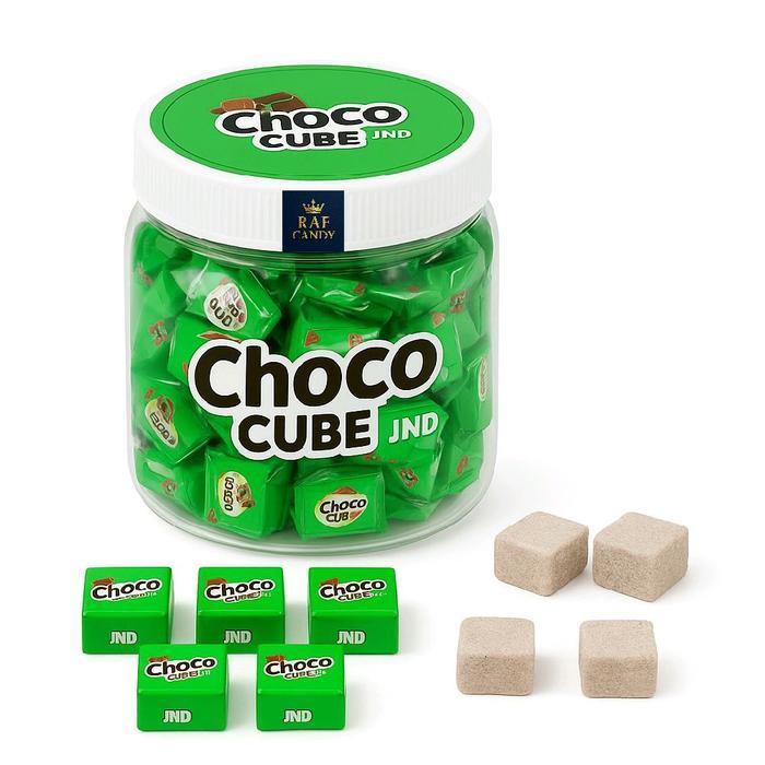 [ JND ] MILK CHOCO TARO CUBE 120 Pcs Candy Toples Susu permen tiup permen dorat