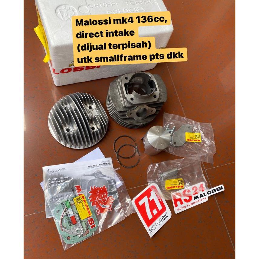 Blok set malossi MK4 - 136cc utk PTS dkk