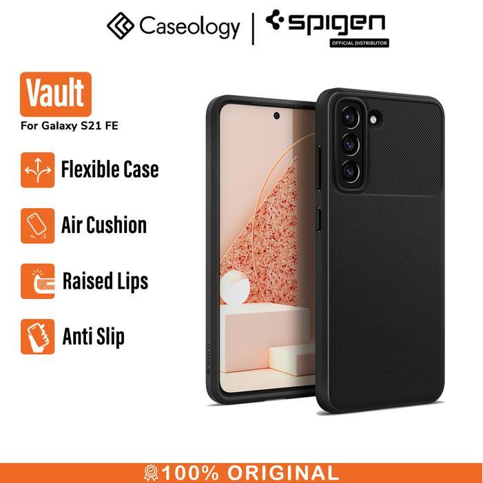 Case For Samsung Galaxy S21 FE Caseology Vault Silicone SoftCase For Casing