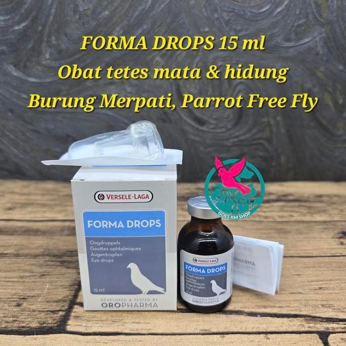 VERSELE LAGA FORMA DROPS 15 ML VITAMIN TETES MATA BURUNG MENJADIKAN MATA BURUNG LEBIH JELAS PROMO