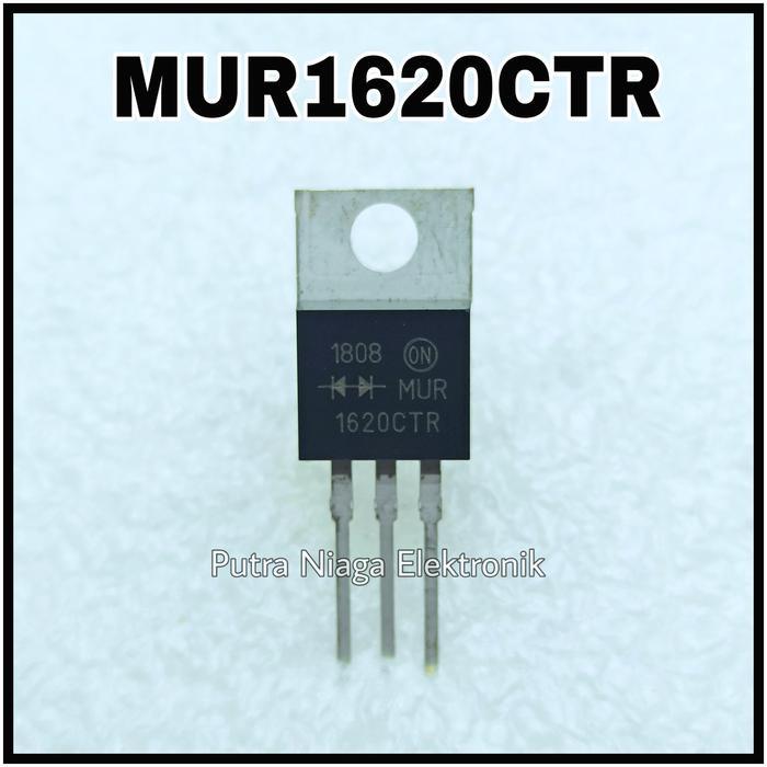 DIODA MUR1620CTR TO-220 / MUR1620 DUAL FAST RECOVERY DIODE 16A 200V