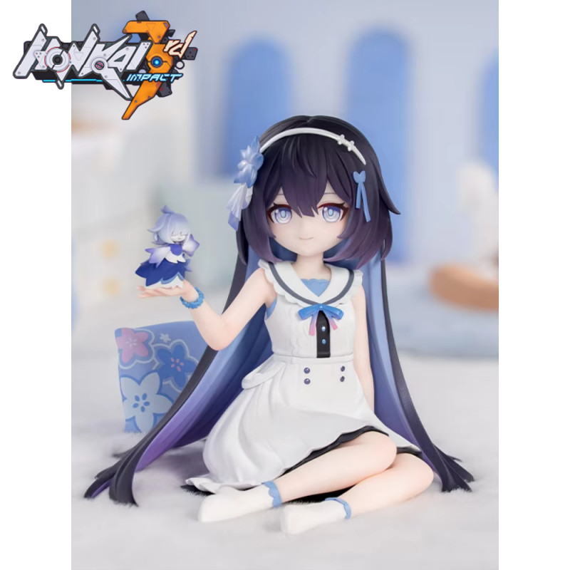 Honkai Impact 3 Seele Herrscher of Rebirth Chibi Herrscher Ver Collectible PVC Figure Display Model