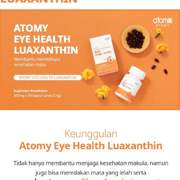 Suplemen Lutein Mata Korea Atomy/Lutein/Astaanthin