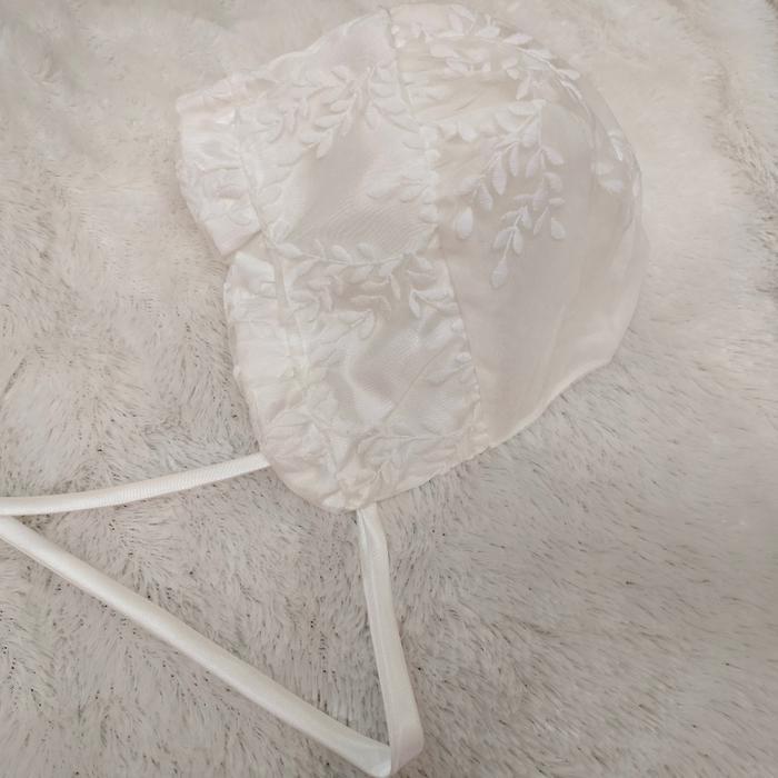 Topi Belanda Anak / Topi Bayi / Topi Putih Anak / Topi Brokat Anak