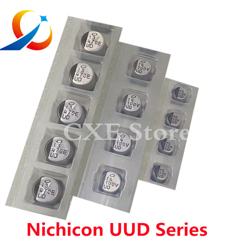 10PCS UD 10V 16V 25V 35V 50V 100V 10UF 22UF 47UF 68UF 100UF 150UF 220UF 330UF 470UF Nichicon SMD