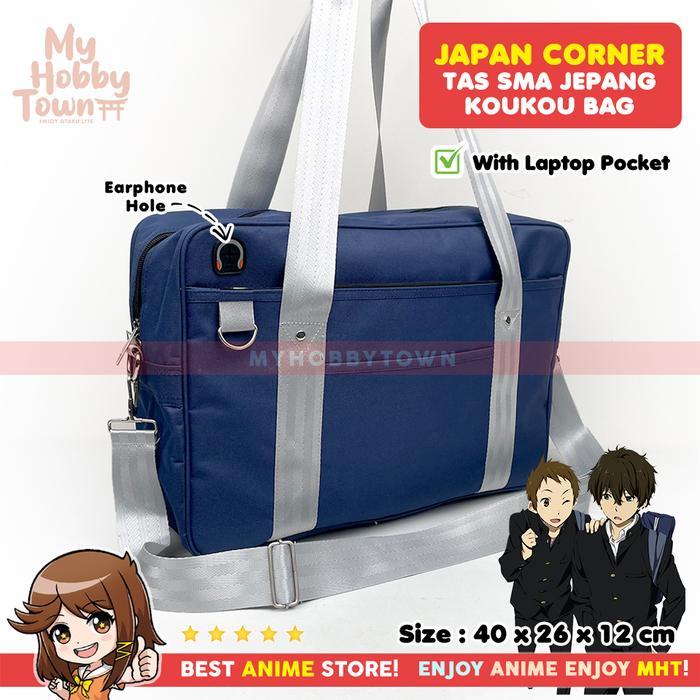 Tas SMA / Sekolah Jepang - Tas Anime - Anime Koukou Bag HQ Japanese School Bag
