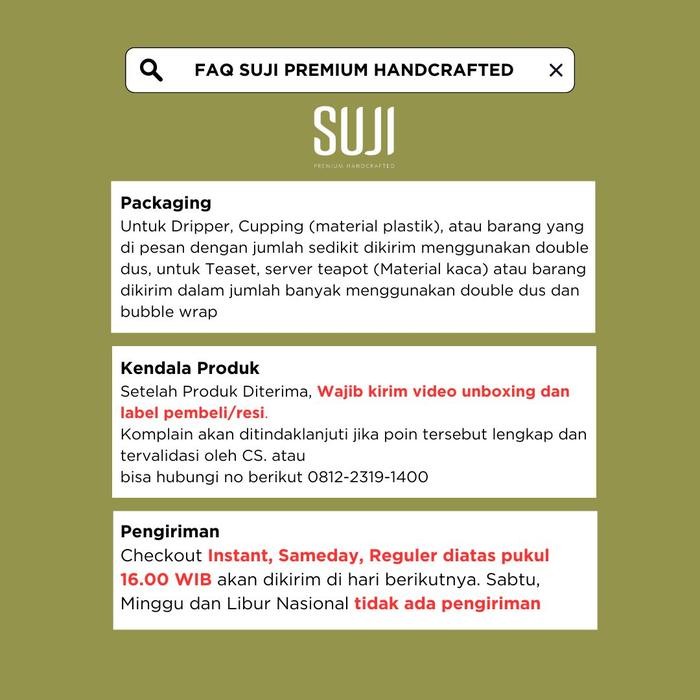 

SUJI POUROVER DRIPPER 01 BLACK COFFEE KOPI PLASTIC V60 ALAT SEDUH