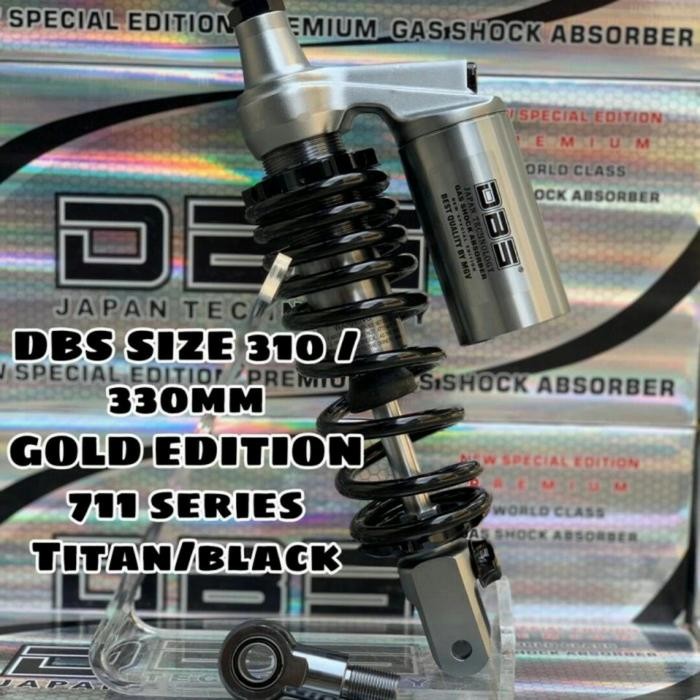 Shock Breaker Belakang Tabung Atas Merek Dbs 711 Honda Vario 150 Uk330