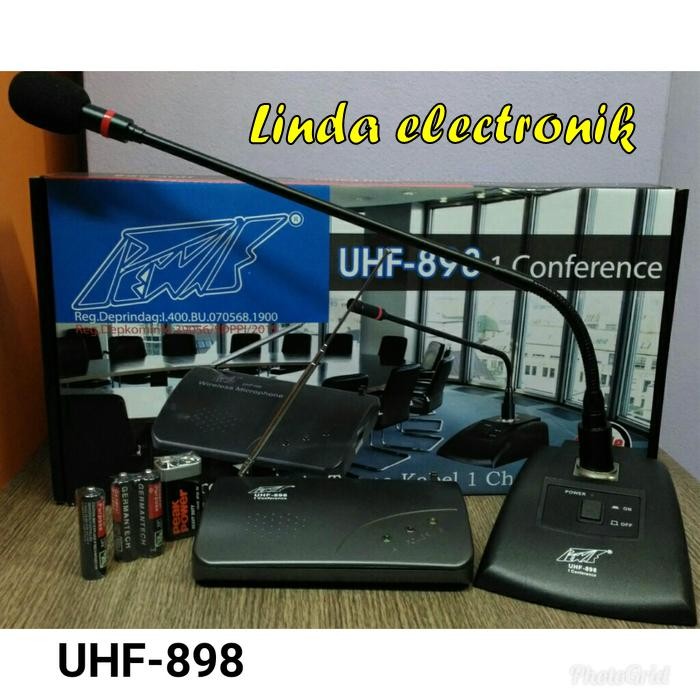 mic meja pewie 898 wireless uhf pewie898