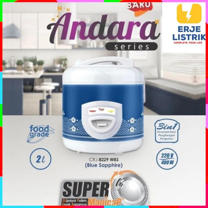 Cosmos Rice Cooker 2 Liter Crj8229 Magic Com Cosmos Crj 8229