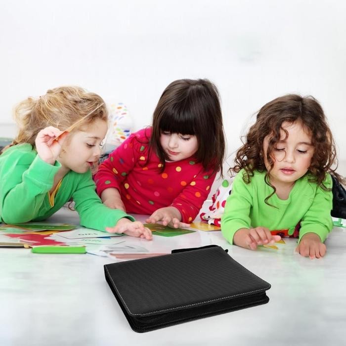 

900Slot Buku Album Kartu Pokemon Zip Pokemon Card Binder 9Pocket Tempat Kartu Pokemon Binder Pokemon