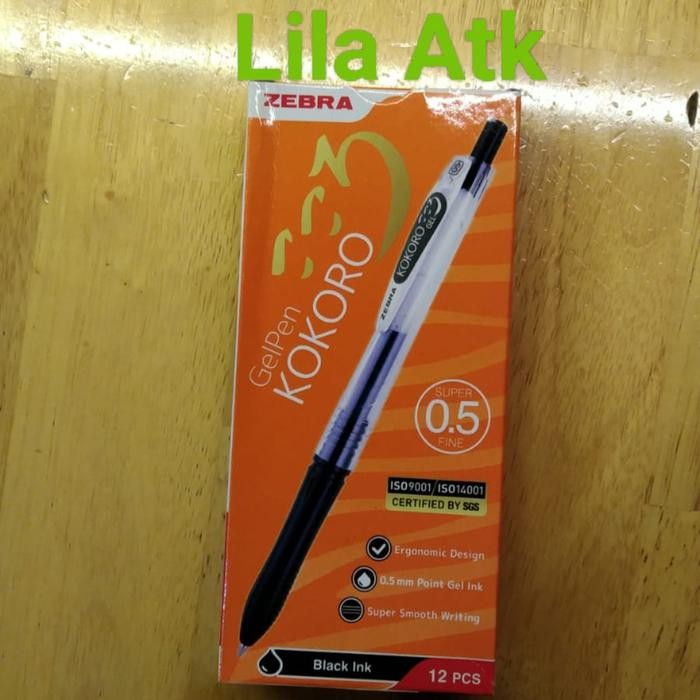 

NEW PRODUK PULPEN ZEBRA KOKORO GEL 0,5 WARUNG ARA67