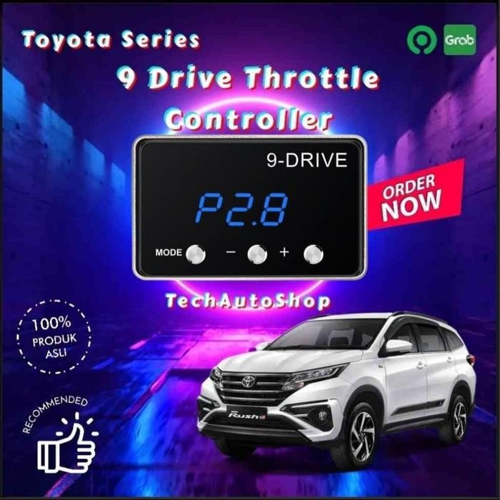 9 Drive Throttle Controller Toyota All New Rush Remap Piggyback 9Drive