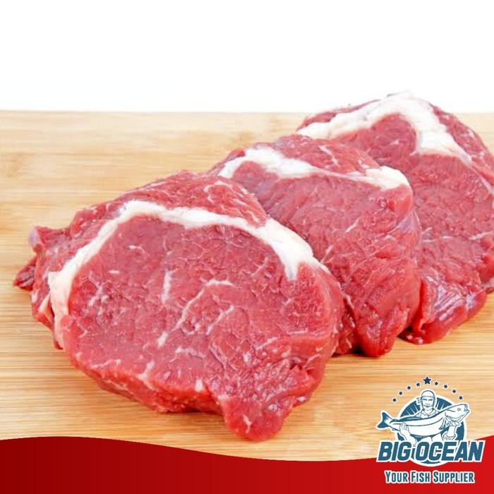 

Pilihan- Rib Eye Steak Import Australia Grade Premium