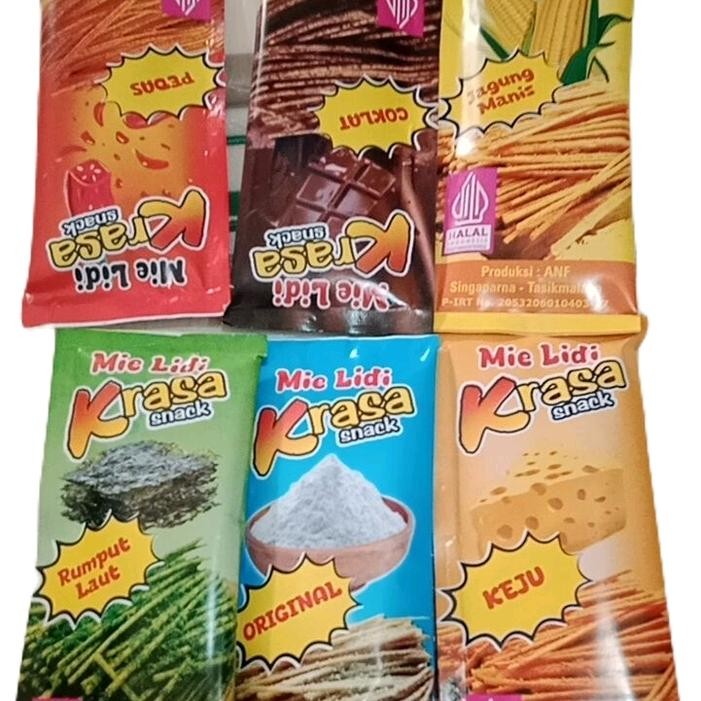 

Pilihan- [ 24 Pcs ] Mie Lidi Krasa Beli Banyak Lebih Murah [Paket Usaha] 45Gr