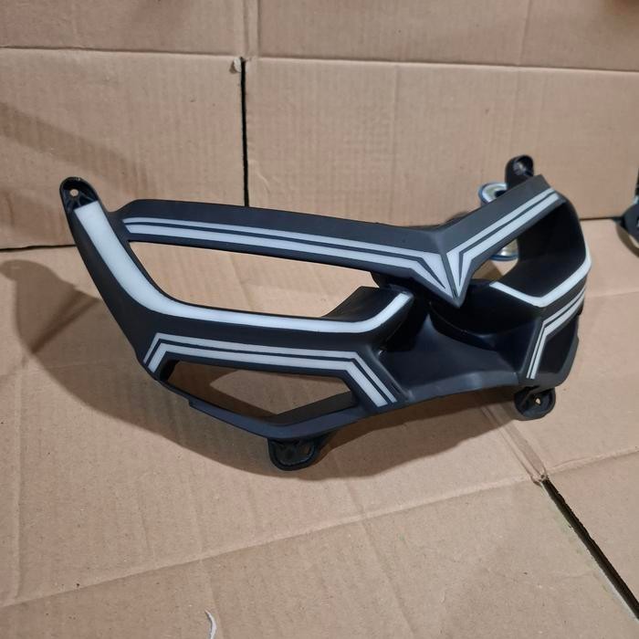 Terbaru lampu lazy nmax new / kumis new nmax / alis custom lazy new nmax / alis lamou depan nmax