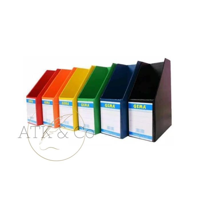 

Box File Magazine Gema Jumbo PVC F4 11cm - Tempat Penyimpanan Kotak Dokumen Berkas Kertas 11 cm