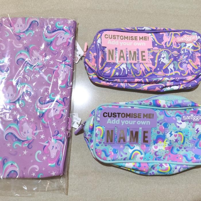 

SMIGGLE PENCIL CASE ID FAVE CUSTOM PERSONALIZE / TEMPAT PENSIL SMIGGLE