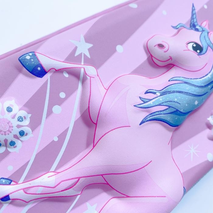 KOTAK PENSIL UNICORN MODEL SMIGLE MERK QITONG