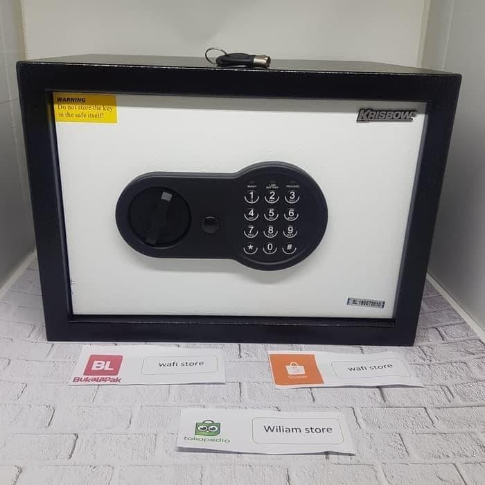 Terlaris Brankas Krisbow 35Cm /Krisbow Brankas Uang Digital Safe Box/Krisbow