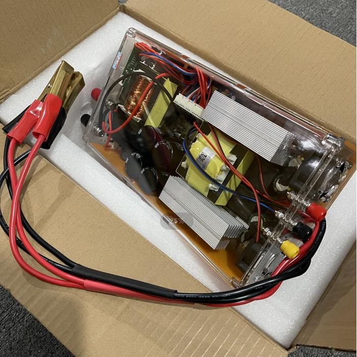 SAMUS 1600M DC12V 4000W Inverter listrik cerdas penguat elektronik keluaran silikon ganda