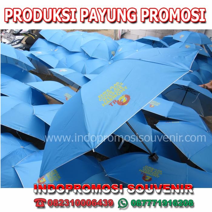 Payung lipat 3 promosi - payung standar - payung golf - custom