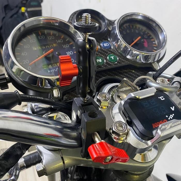 Magic Arm Camera Gopro Action Cam Smartphone Motovlog Bracket Stang Mo