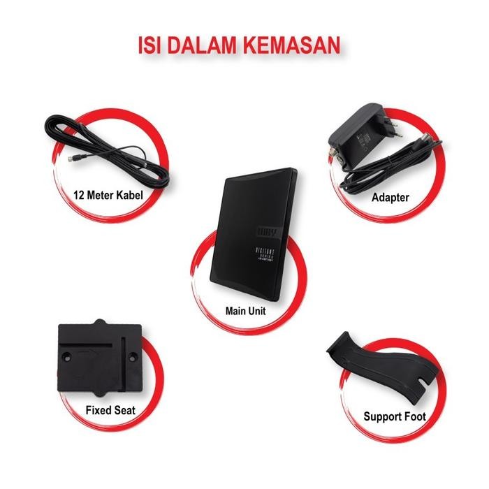 Antena Tv Digital Luby Indoor Outdor