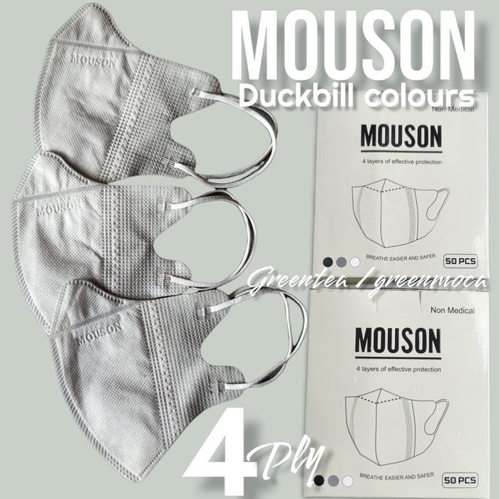 Pilihan- Mouson Masker Duckbill Mix Warna Isi 50'S