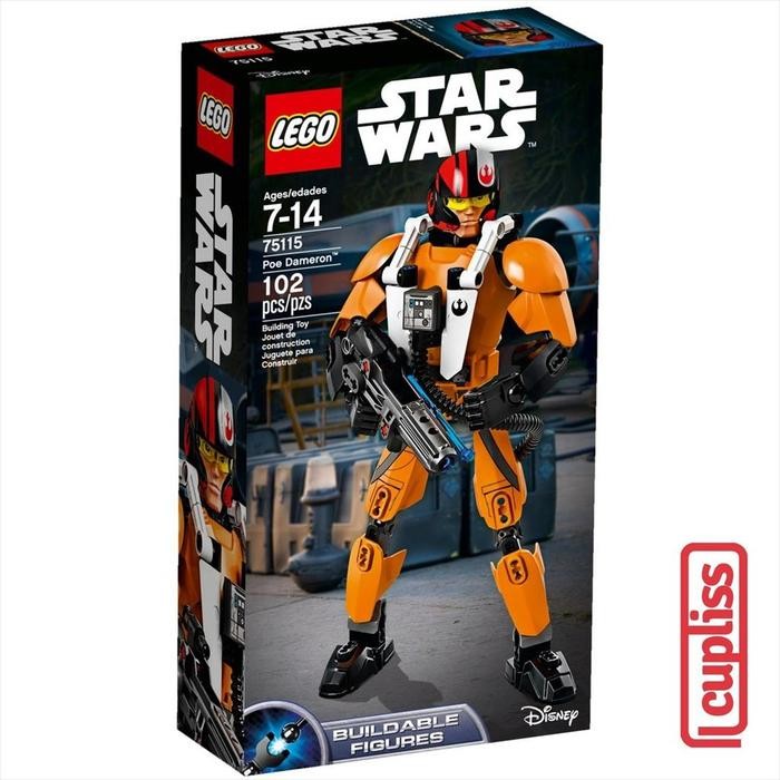 Pilihan- Lego Star Wars 75115 Poe Dameron Buildable Figures