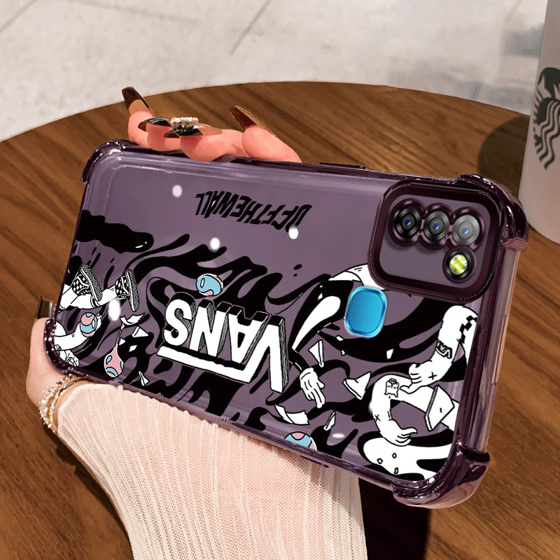 Casing Hp untuk Infinix Smart 5 Smart 6 Ram 3 Case fashion nasa Kasing airbag Kesing Silikon Tipis  