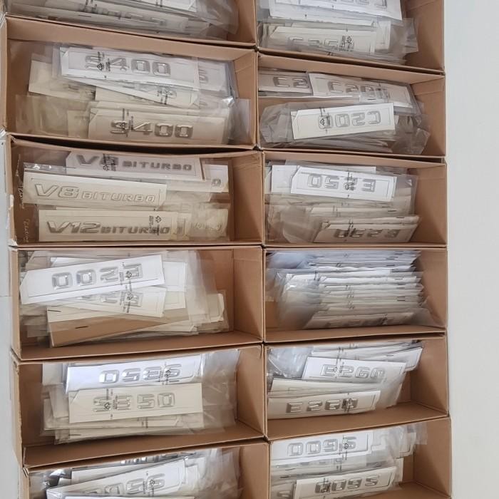 EMBLEM BAGASI MERCEDES BENZ TULISAN S350 EMBLEM TULISAN S350