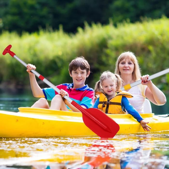 SALE!! DAYUNG RAFTING DAYUNG LATIHAN SAMPAN ALUMINIUM DAYUNG KANO TELESKOPIK