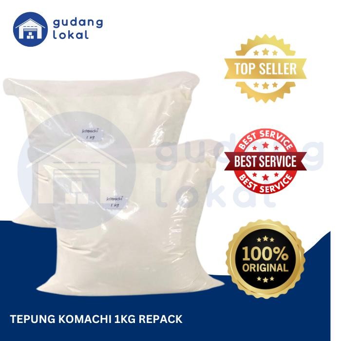

TERLARIS TEPUNG KOMACHI REPACK 1 KG READY STOCK