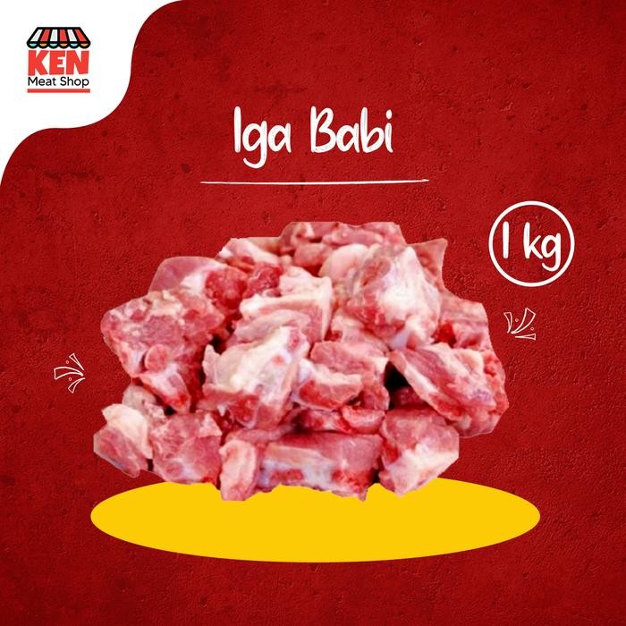 Pilihan- Iga Babi 1Kg